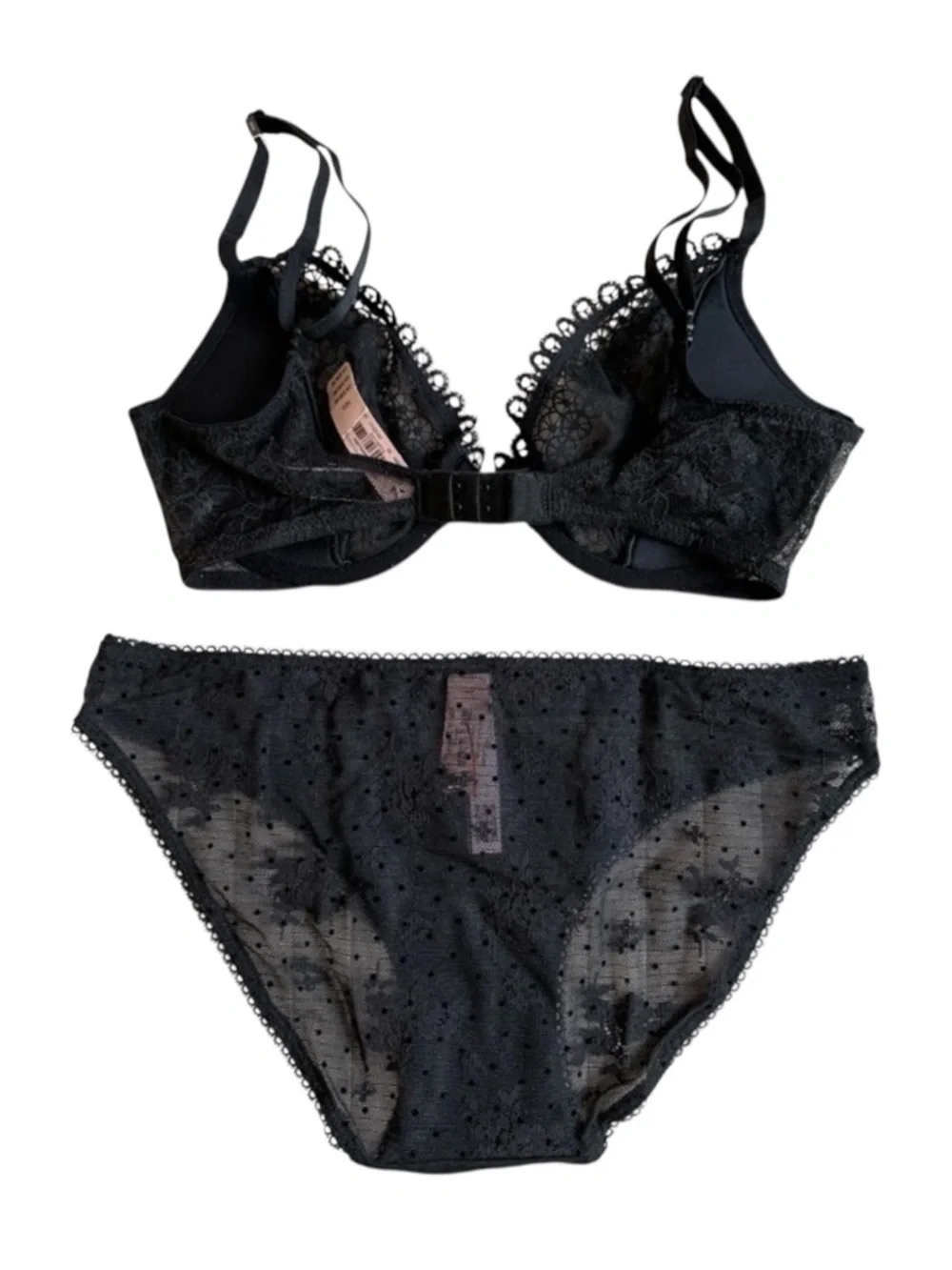 Victoria’s Secret 2pk Plunge Bra Set 32D S New